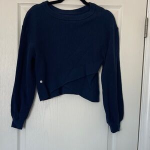 lululemon athletica Navy Blue Sweater